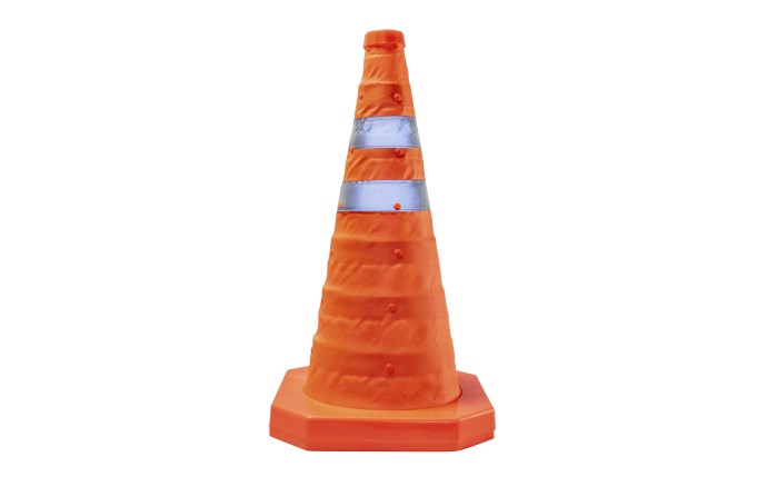 SAS Safety Group | Collapsible Traffic Safety Cone Orange W